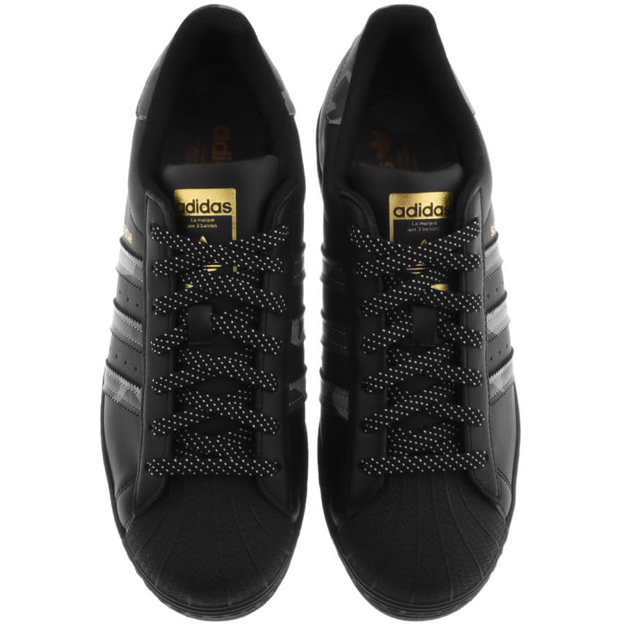 Alternative Image for Productadidas Originals Superstar Trainers Black3